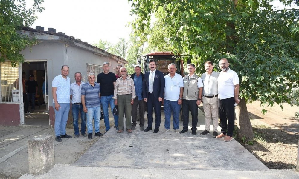 Yenişehir’de Toprak Mahsulleri Ofisi (TMO) hububat alımına başladı.