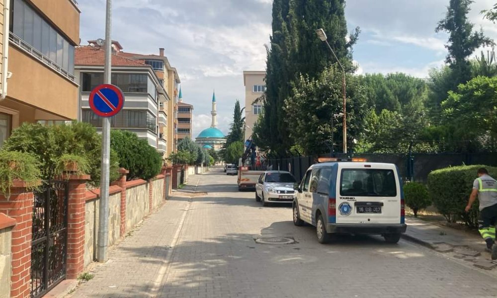 Yenişehir de bazı cadde ve sokaklarda düzenleme yapıldı.